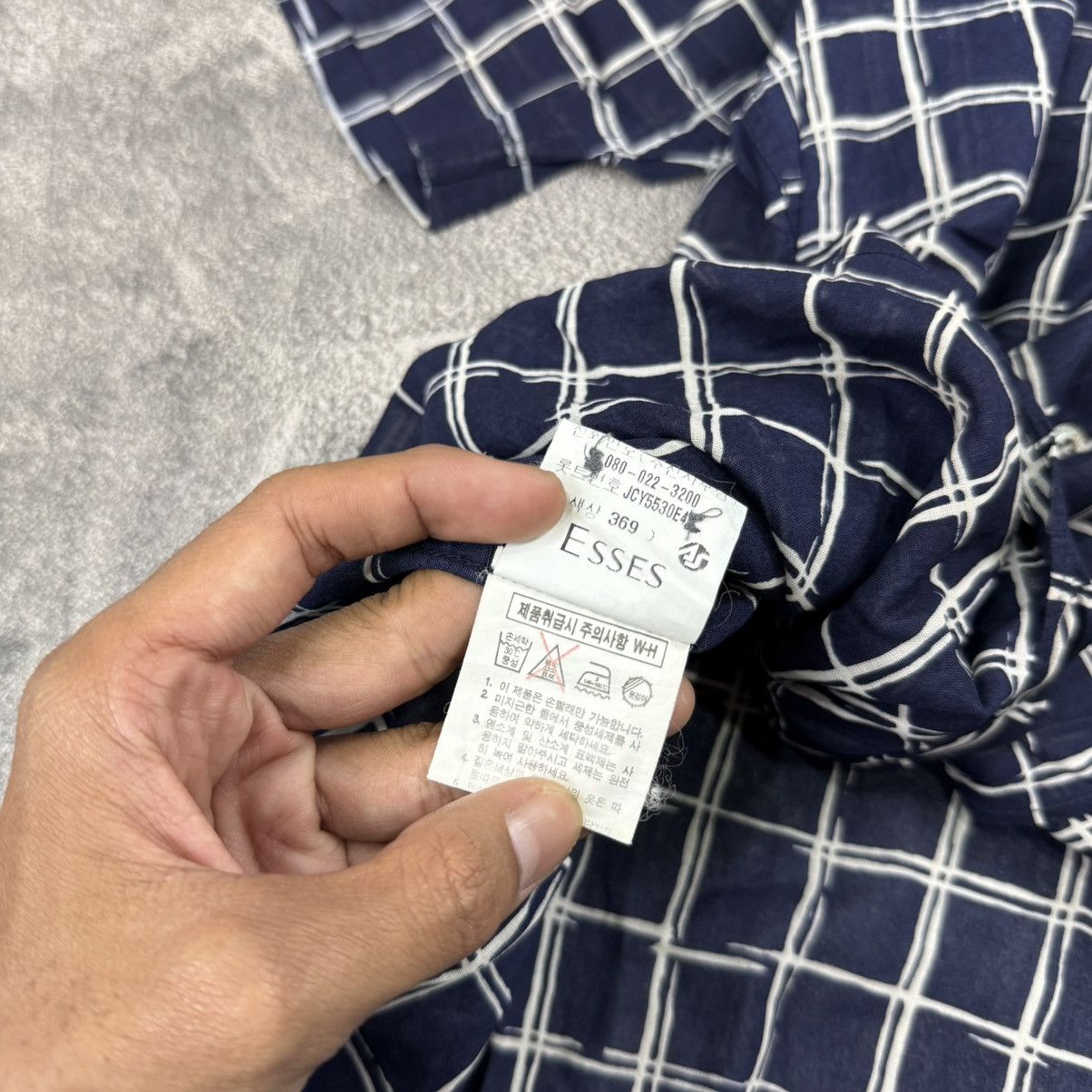 Yves Saint Laurent YVES SAINT LAUREN YSL check shirt button ss Size US XL / EU 56 / 4 - 6 Thumbnail