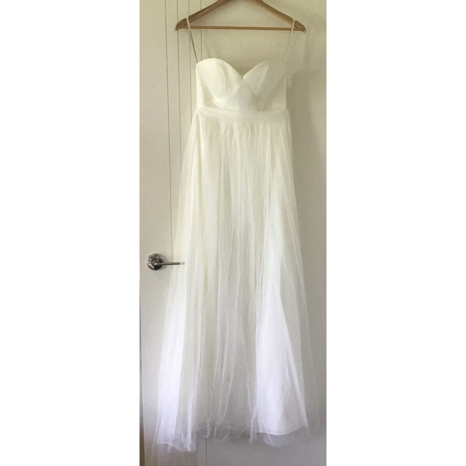 Anthropologie New BHLDN x Jenny Yoo Annabelle Convertible Dress $260 Sz 6 Size M / US 6-8 / IT 42-44 - 4 Thumbnail