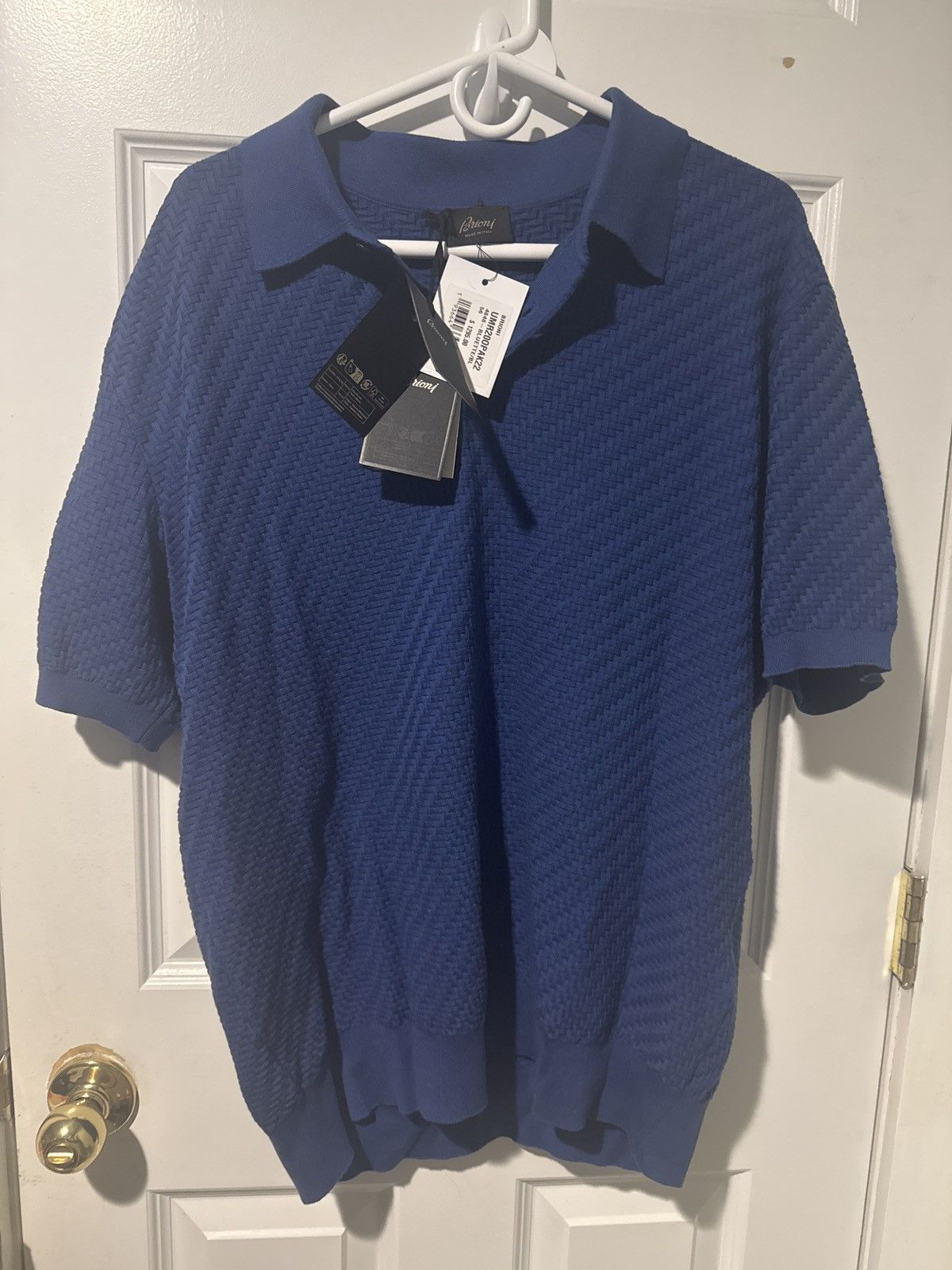 Brioni Brioni Polo Con Lista Size 56 Size US XL / EU 56 / 4 - 1 Thumbnail