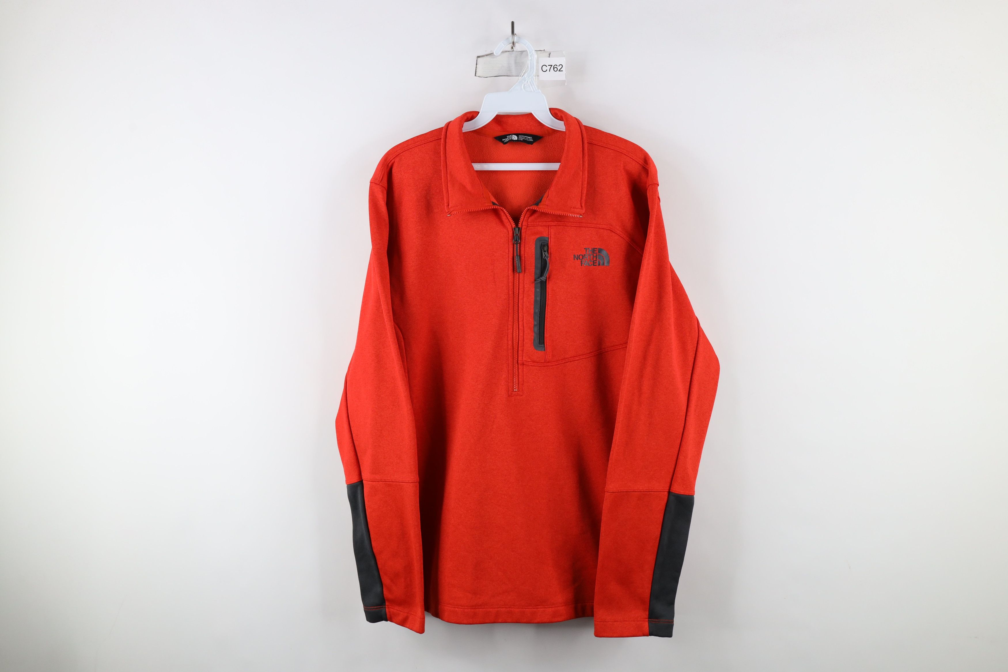The North Face × Vintage The North Face Canyonlands Half Zip Pullover Sweater Red Size US L / EU 52-54 / 3 - 1 Thumbnail