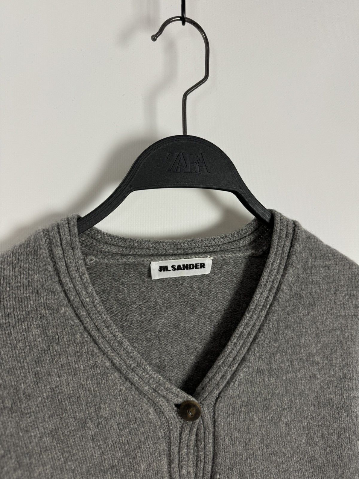 Jil Sander Jil Sander Knitted Gray Sweater Size S / US 4 / IT 40 - 5 Thumbnail