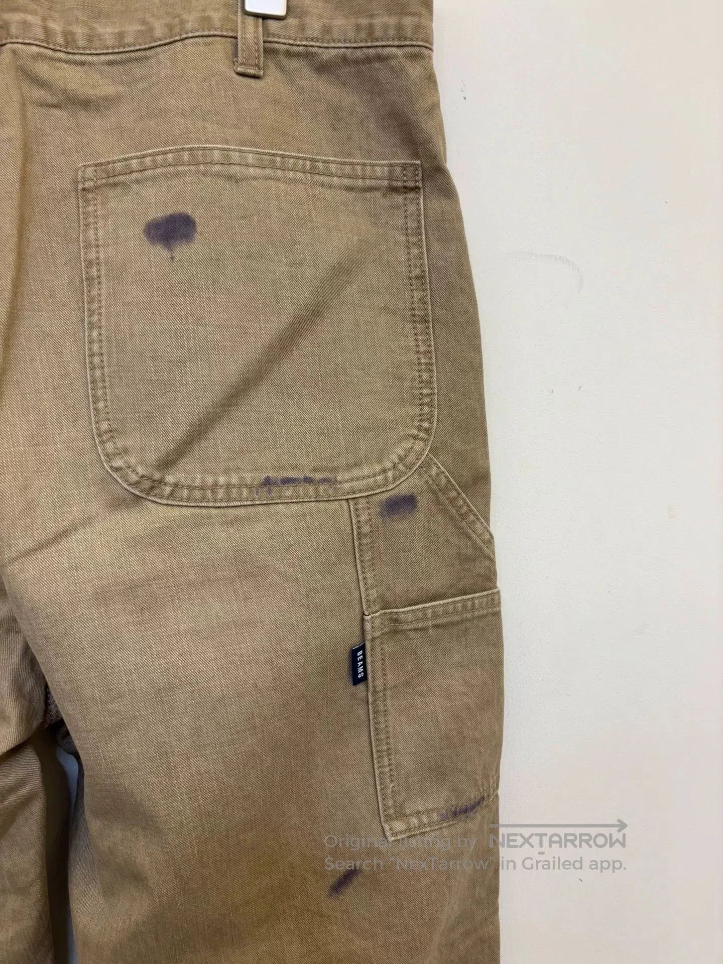 Beams Plus Beams Splatter Paint Carpenter Pants. Size US 34 / EU 50 - 9 Thumbnail