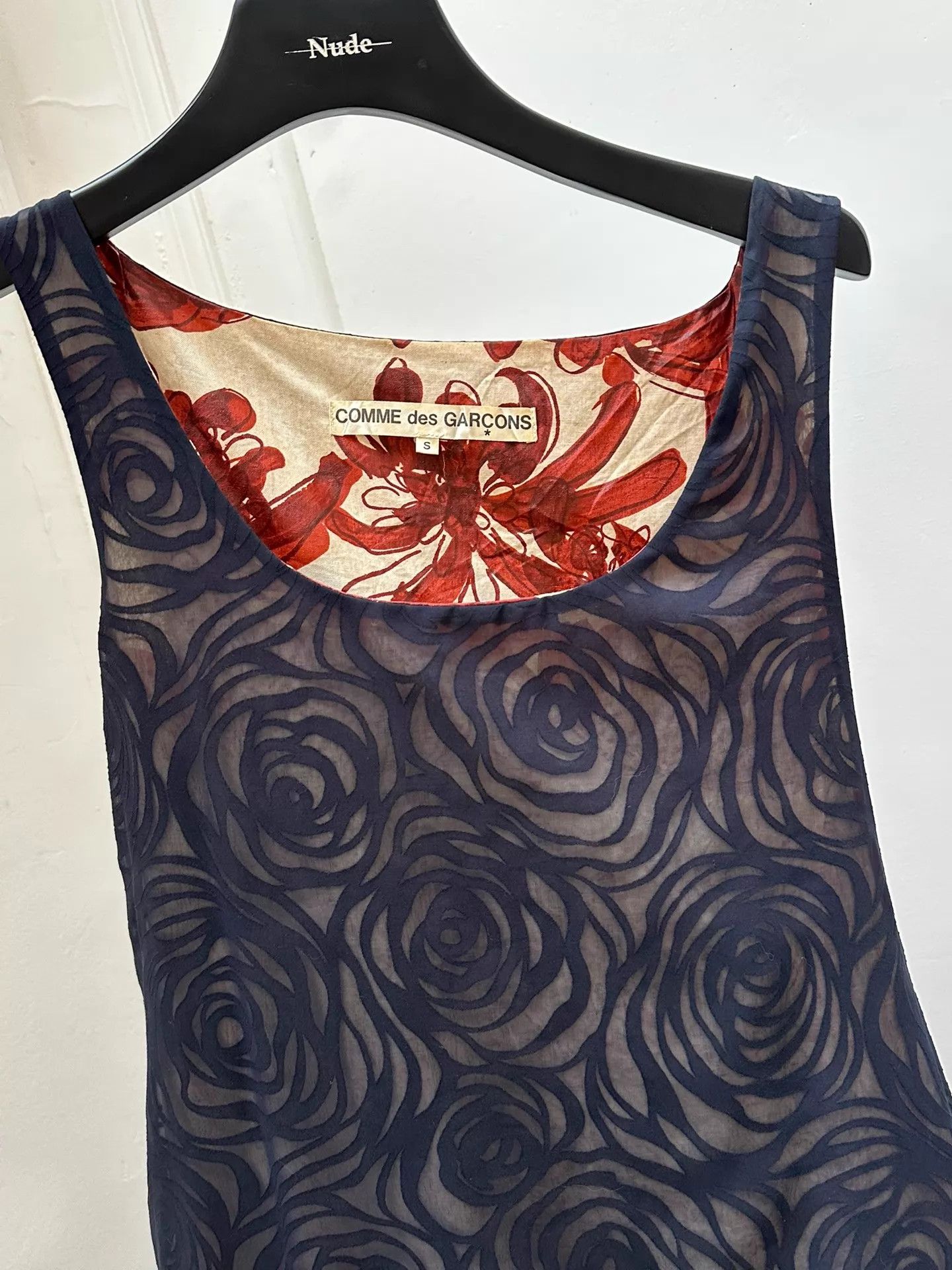Comme des Garcons Comme des Garcons 1996aw Reversible Rose Dress Size S Size S / US 4 / IT 40 - 3 Thumbnail