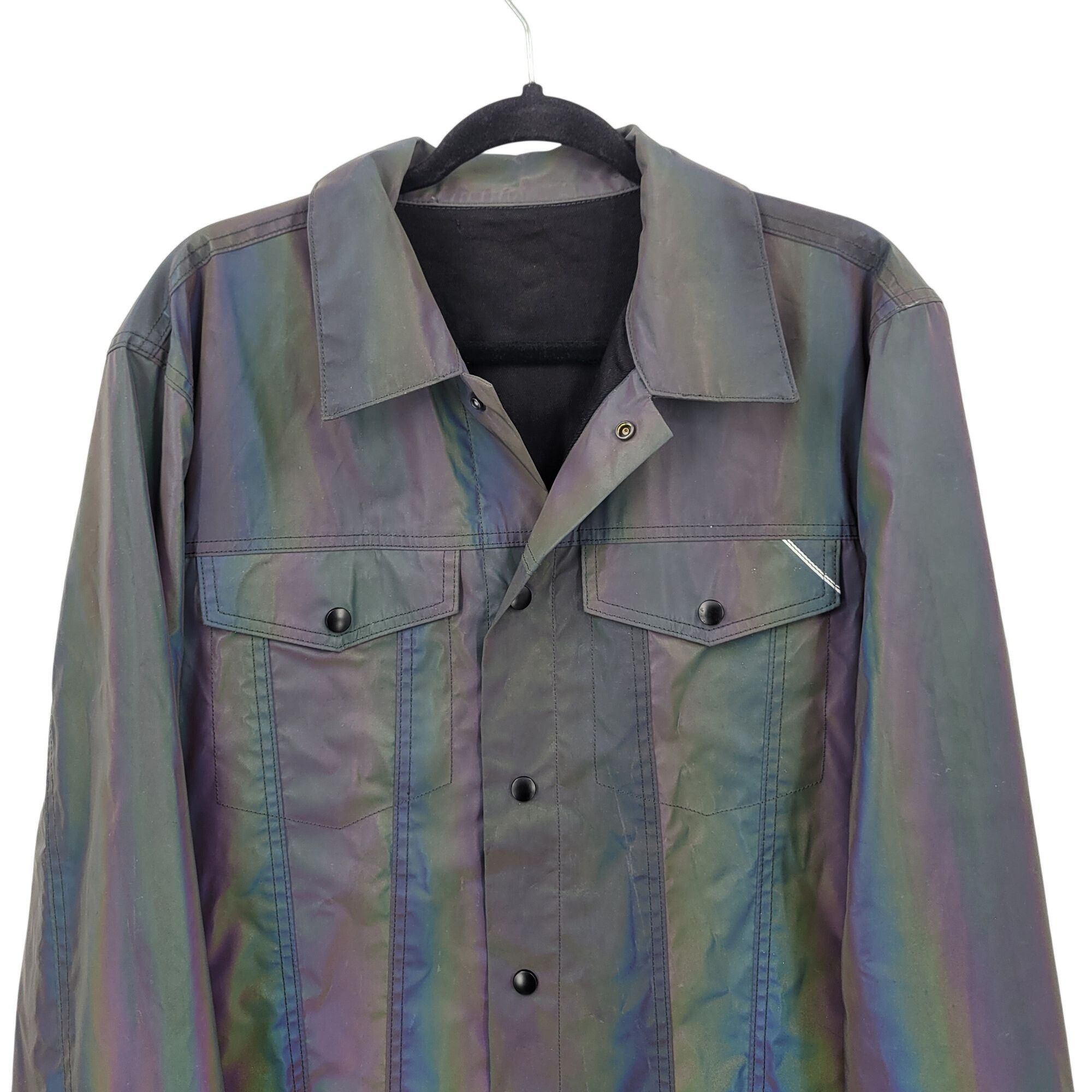 Cult Of Individuality Cult Of Individuality Reversible Type II Denim Jacket Reflec Size US XL / EU 56 / 4 - 5 Thumbnail