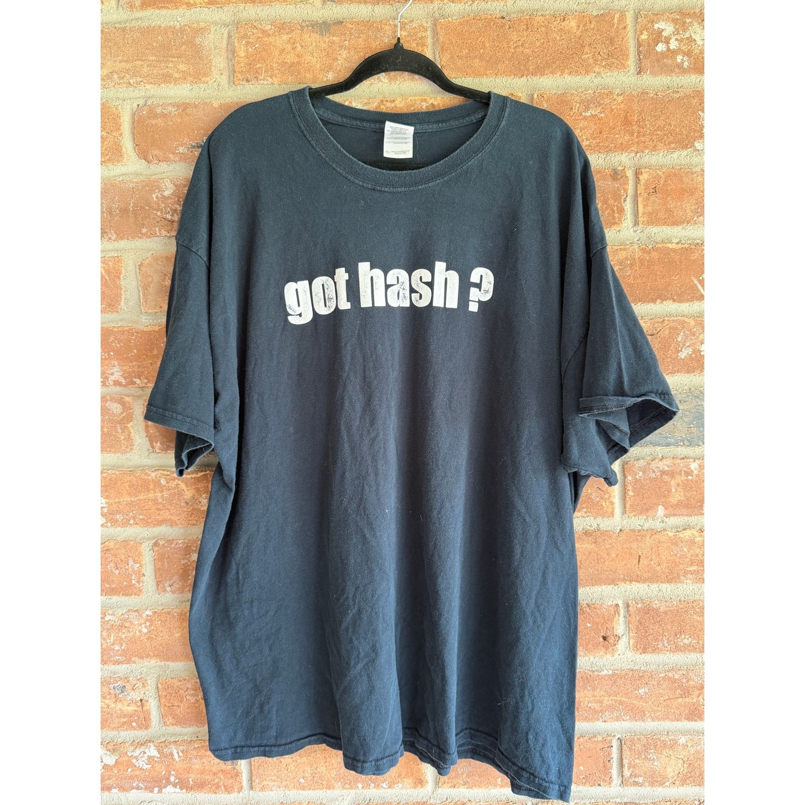 Gildan Vintage Got Hash? Gogo Diner Graphic Tee 3XL Size US XXL / EU 58 / 5 - 1 Thumbnail
