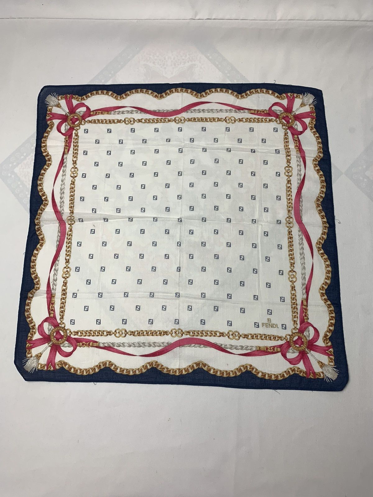 Vintage Fendi Handkerchief / Neckerchief / Bandana Size ONE SIZE - 2 Thumbnail