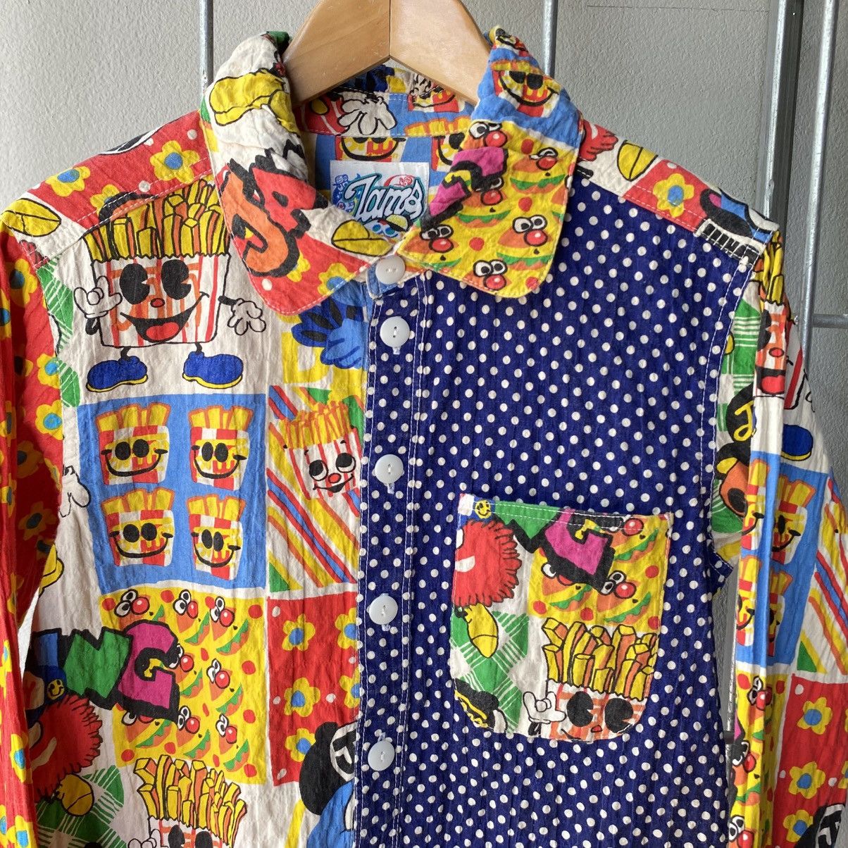 Japanese Brand Jam Colorful Cartoon Shirt Size M / US 6-8 / IT 42-44 - 6 Thumbnail
