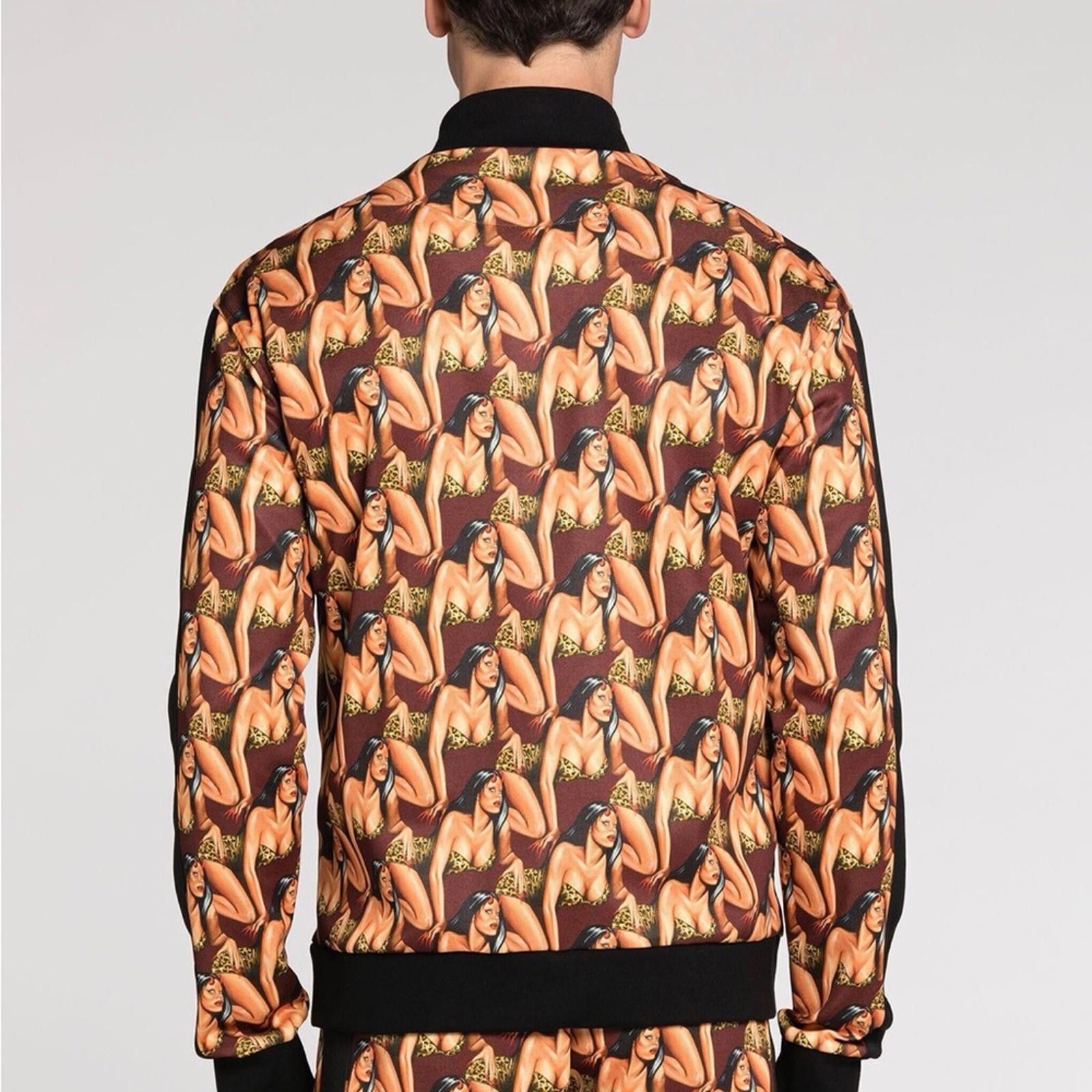 Roberto Cavalli Roberto Cavalli Bold Graphic Track Jacket - Men’s L Size US L / EU 52-54 / 3 - 4 Thumbnail