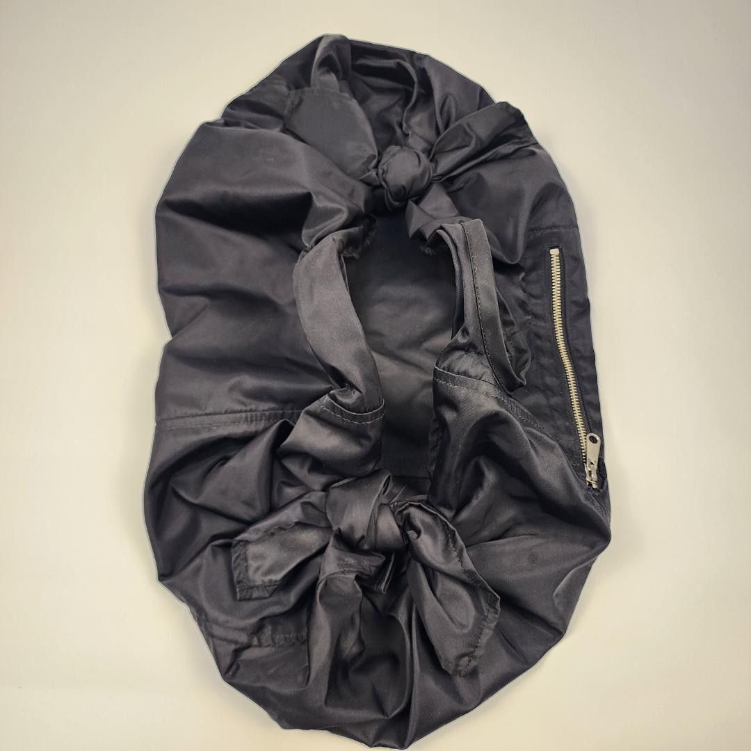 Comme des Garcons × Comme des Garcons Black Side Tie Nylon Tote Bag Size ONE SIZE - 4 Thumbnail