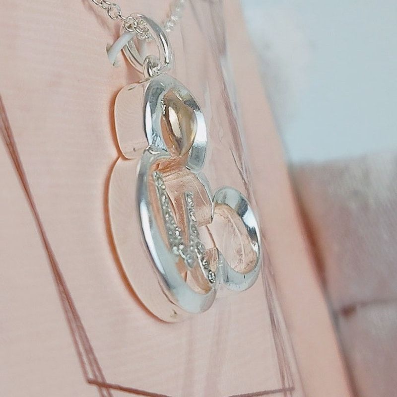 Disney Disney Mickey Mouse Initial "M" Necklace Gold Plated NIP Size ONE SIZE - 4 Thumbnail