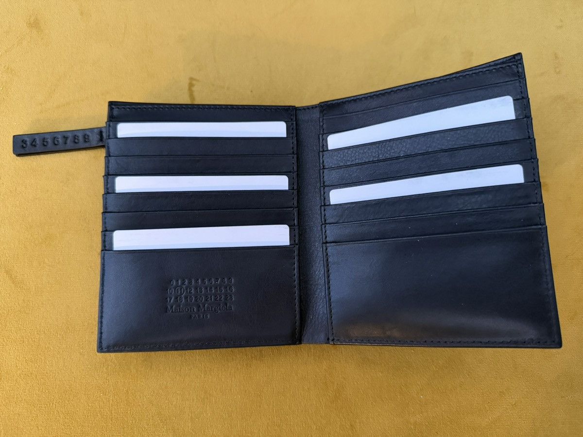 Maison Margiela Four-stitch multi-pocket leather wallet, made in Italy Size ONE SIZE - 7 Thumbnail