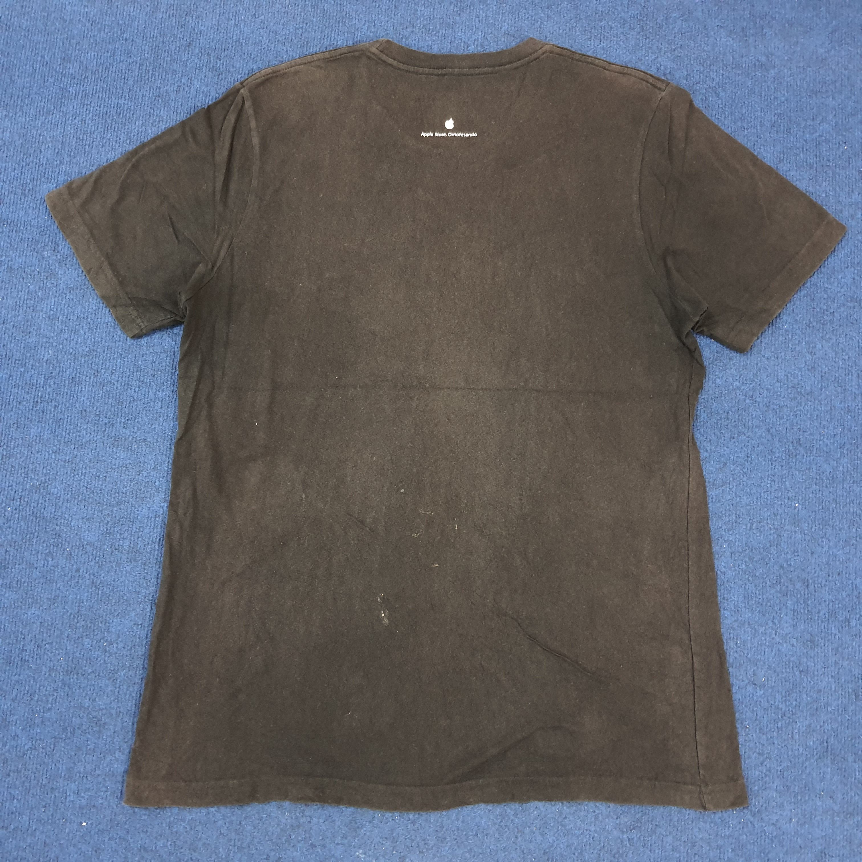 American Apparel × Apple × Vintage Vintage Apple Store Product Tokyo Japan Omotesando Tshirt Size US L / EU 52-54 / 3 - 3 Thumbnail