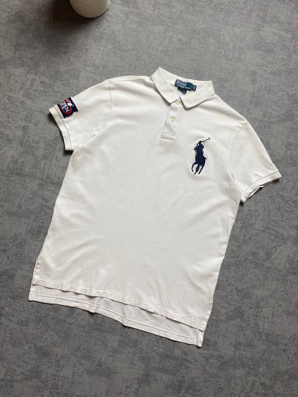 Polo Ralph Lauren × Vintage Vintage Polo Ralph Lauren US Open Tennis Polo Golf Shirt Size US L / EU 52-54 / 3 - 4 Thumbnail