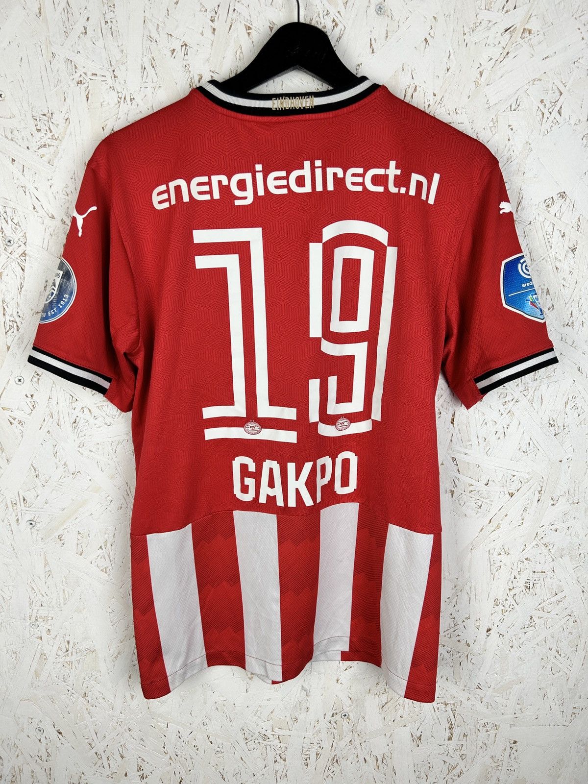 Puma Umbro PSV Eindhoven 2020/21 #19 Cody Gakpo Home Kit Size US S / EU 44-46 / 1 - 1 Thumbnail