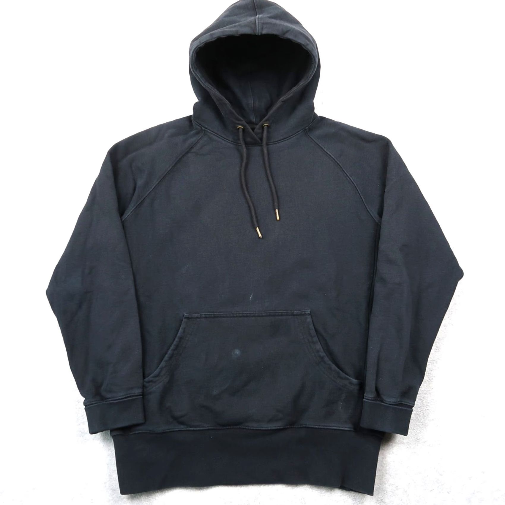 Vintage American Giant Hoodie Mens L Black Logo USA Survival Sweatshirt? Size US L / EU 52-54 / 3 - 2 Thumbnail