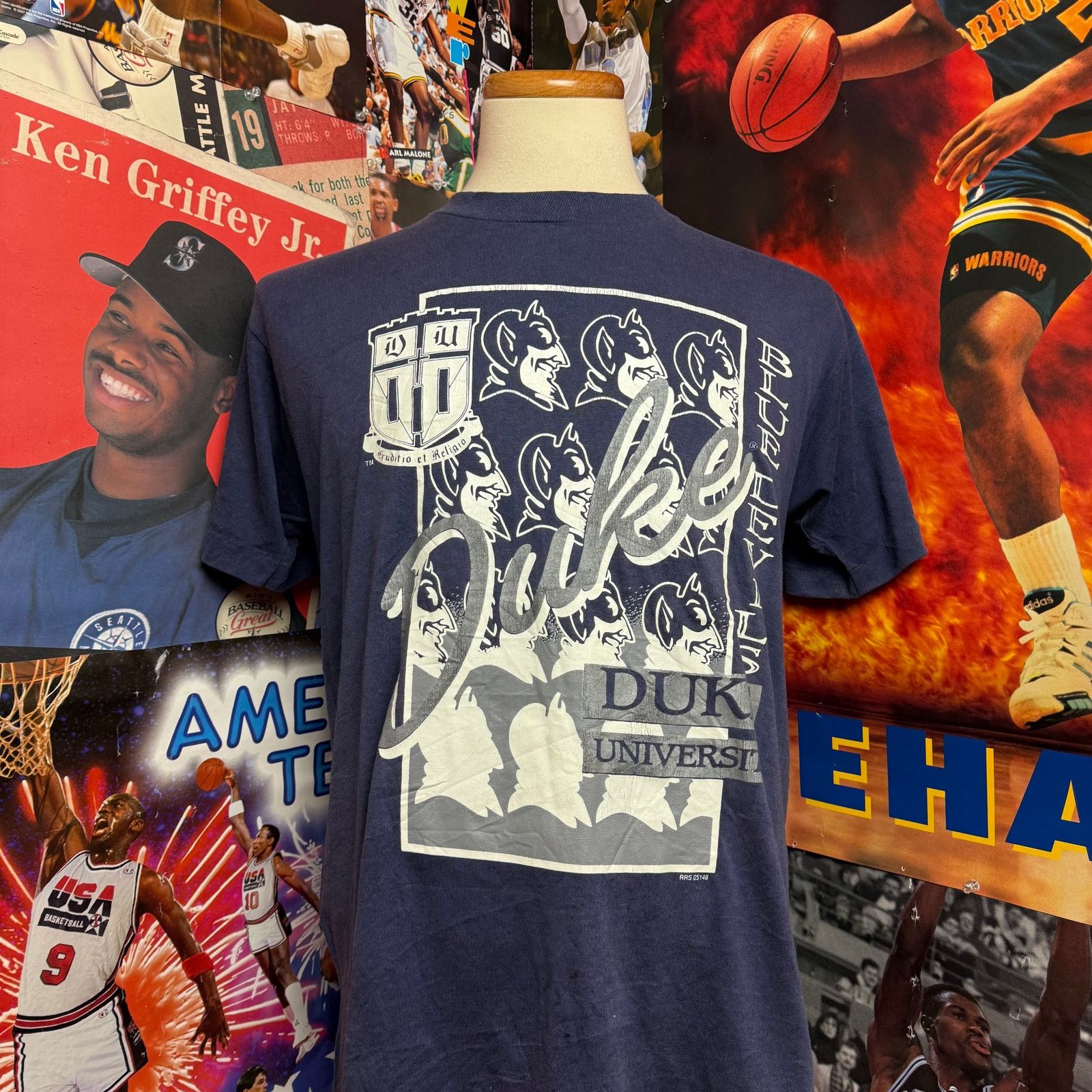 NCAA デューク大学 DUKE 90s VINTAGE デッドストック ヴィンテージ Tシャツ ウェッサイ クリップス CRIPS NCAA デューク大学 90s VINTAGE ヴィンテージ デッドストック T