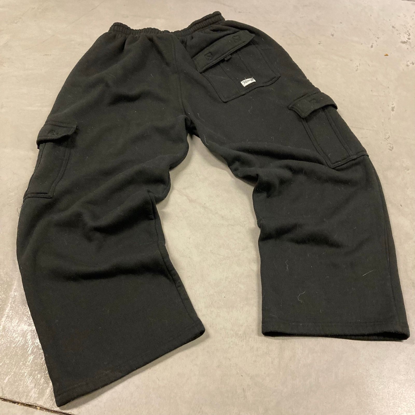 Vintage Baggy y2k Cargo sweatpants 34x30 Size US 34 / EU 50 - 2 Thumbnail
