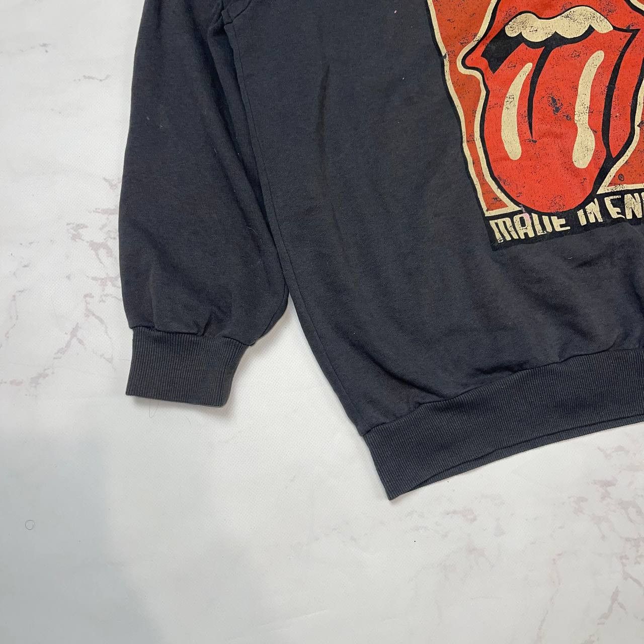 Vintage H&M Rolling Stones Crew Neck Sweatshirt Size M Size US M / EU 48-50 / 2 - 2 Thumbnail