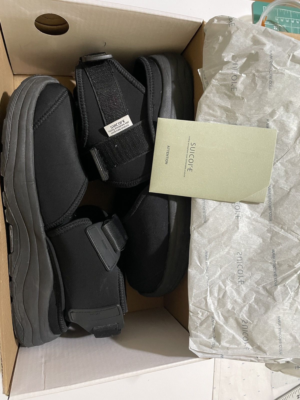 Suicoke Black UNBITA-ab Loafers Size US 8 / EU 41 - 10 Thumbnail
