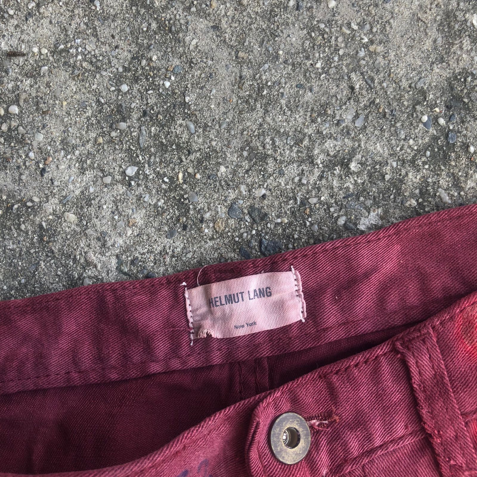 Helmut Lang Helmut Lang Distressed Pants Size US 33 - 9 Thumbnail