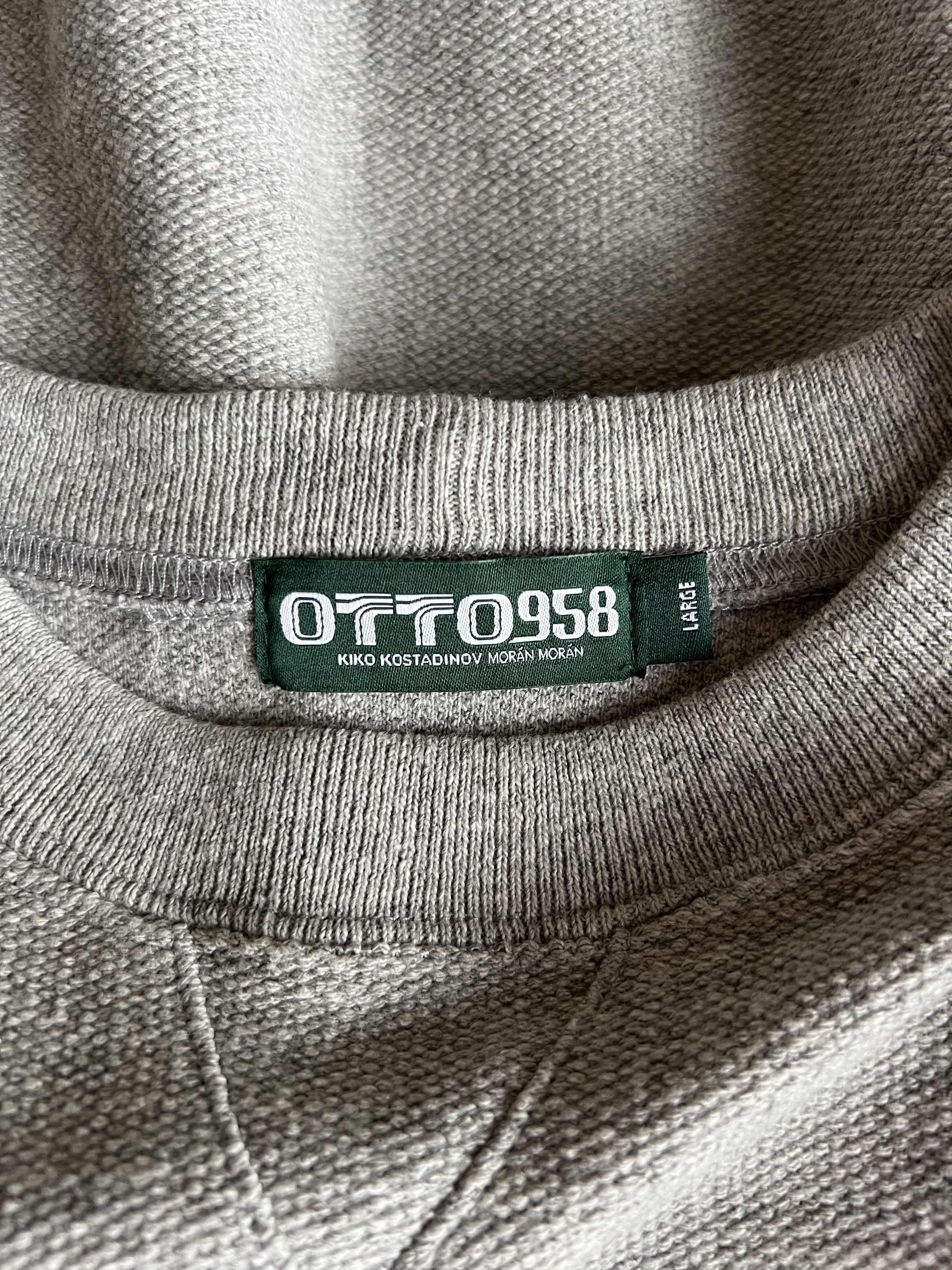 OTTO 958 OTTO 958 Double Metal Crewneck Sweatshirt in Smokey Gray Size US L / EU 52-54 / 3 - 7 Thumbnail