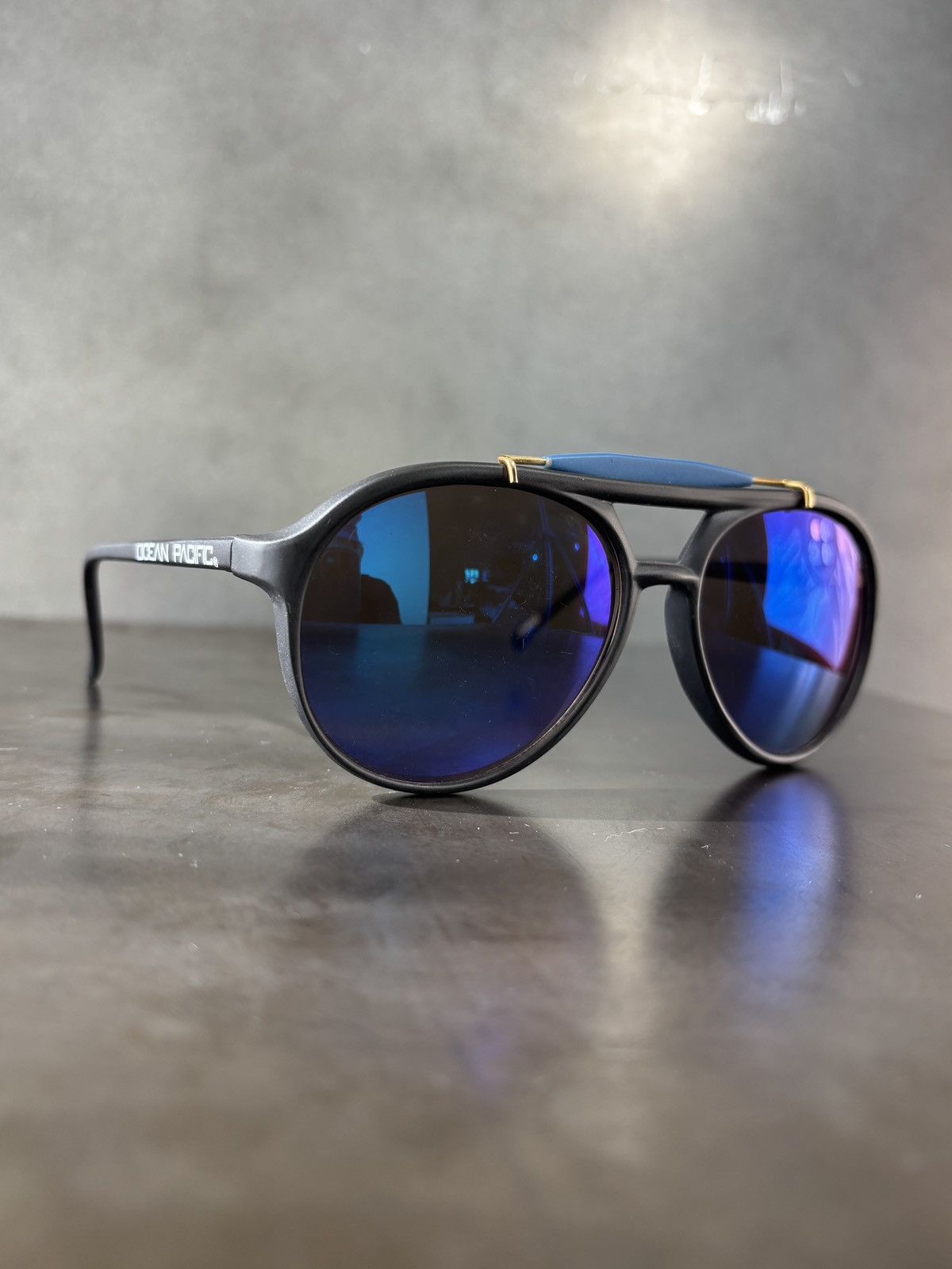 Ocean Pacific × Vintage 1990s Ocean Pacific Sunglasses Vintage Aviators Shooters 90s Size ONE SIZE - 6 Thumbnail
