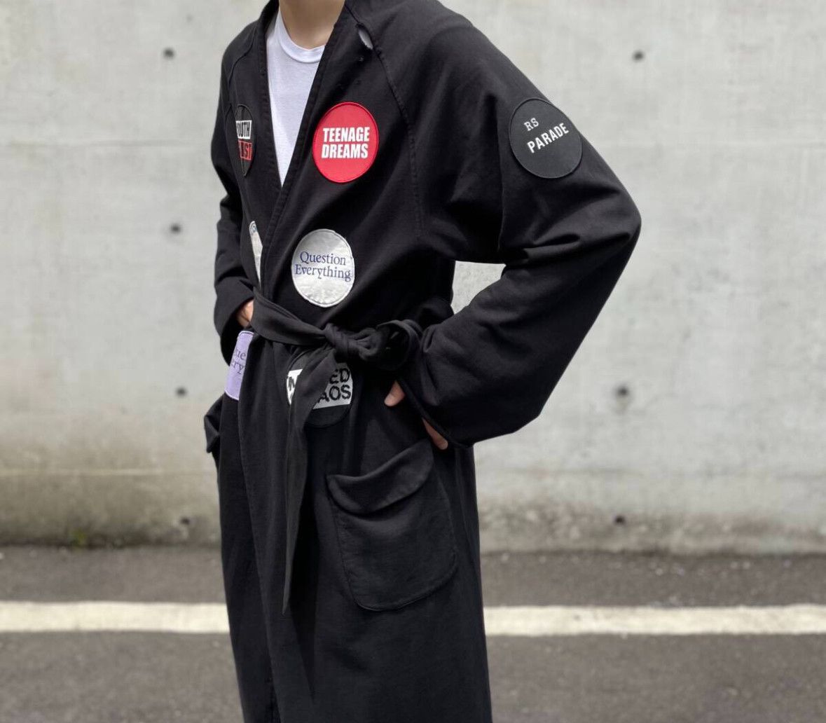 Raf Simons Raf Simons Embroidered Robe with Belt Size US M / EU 48-50 / 2 - 8 Thumbnail