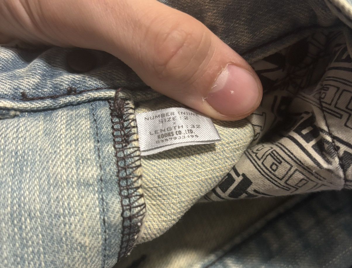Number (N)ine fw2001 Number (N)ine blue Denim Jeans Archive Size US 30 / EU 46 - 6 Thumbnail