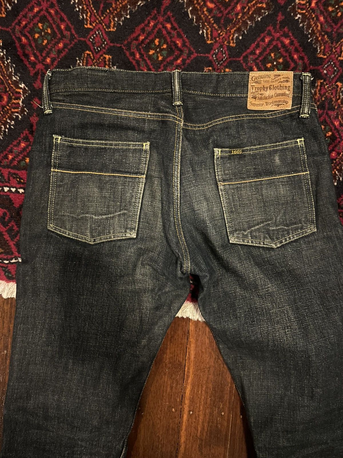 Trophy Clothing Trophy Clothing 1605 Japan Heavy Ounce Denim Jeans - 32x32 Size US 32 / EU 48 - 4 Thumbnail