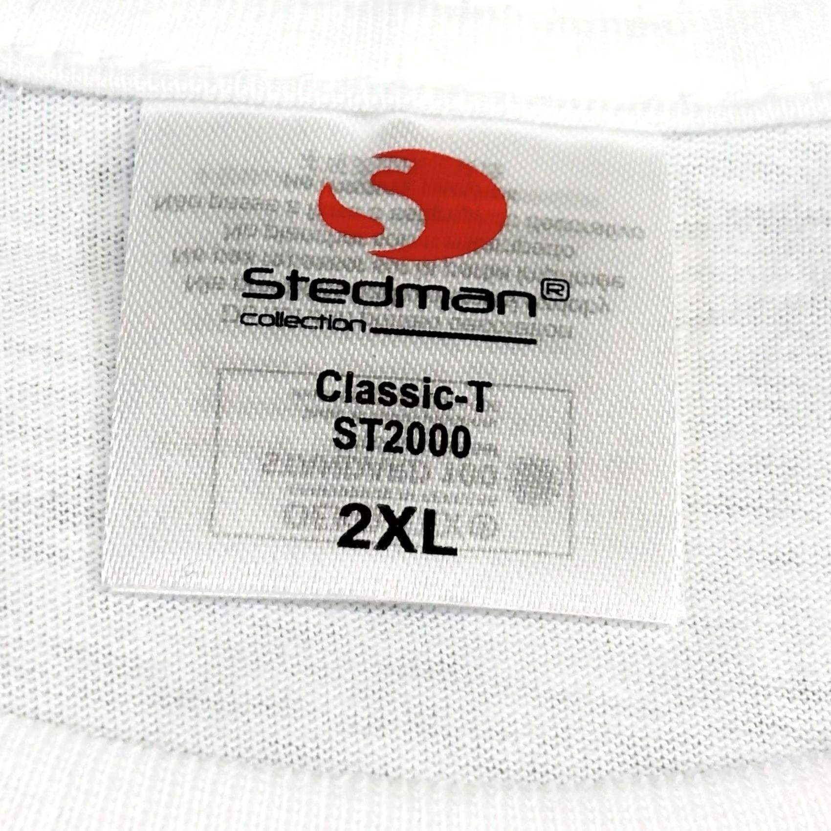 Vintage I love Napoli T-shirt 2XL Mens White 100% Cotton Short Sleeve Crew Neck Graphic Print Stedman Size US XXL / EU 58 / 5 - 6 Thumbnail
