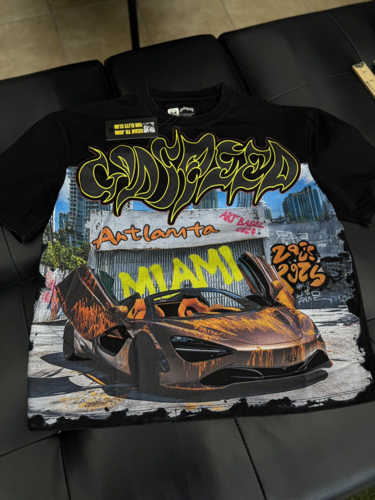 Godspeed Godspeed Miami Lambo Tee Shirt Size XS (NEW) Size US XS / EU 42 / 0 - 2 Thumbnail