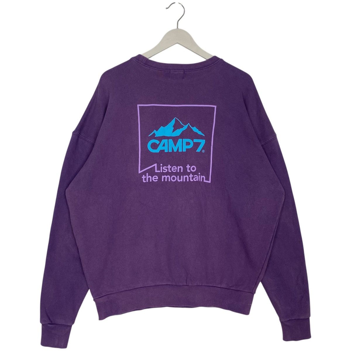 Vintage Vintage Camp7 Sweatshirt Crewneck Big Logo Back Hit Purple Size US M / EU 48-50 / 2 - 5 Thumbnail