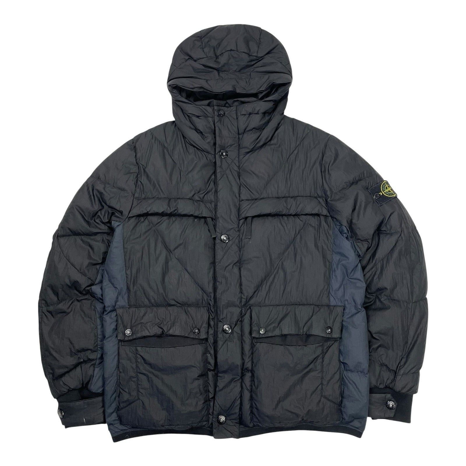 Stone Island Vintage Stone Island Opaque Nylon Tela Puffer Jacket XXL Size US XXL / EU 58 / 5 - 1 Thumbnail