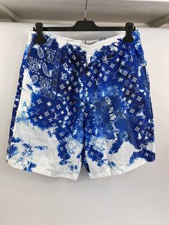 Louis Vuitton Pattern Print Jogger Shorts