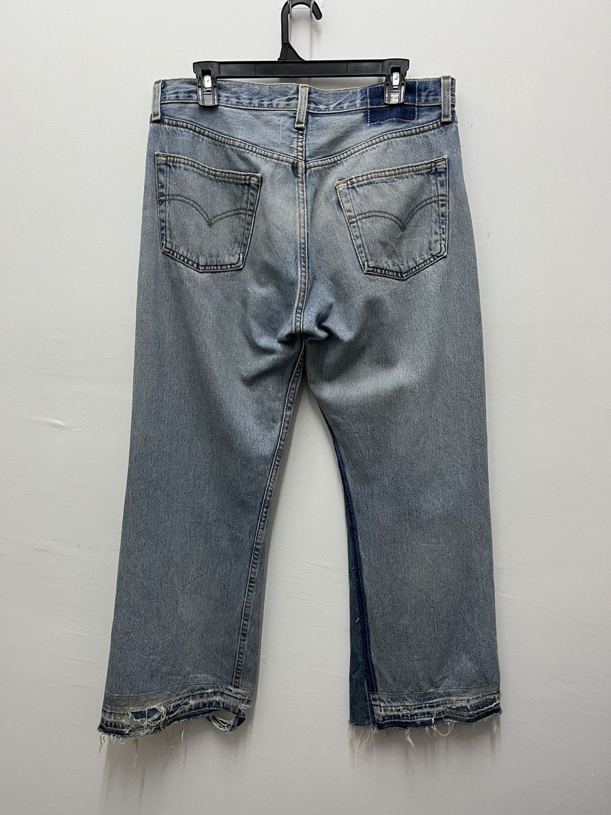 Japanese Brand Distressed Weyep By Yuya Moribe Rebuild Denim Size US 34 / EU 50 - 2 Thumbnail