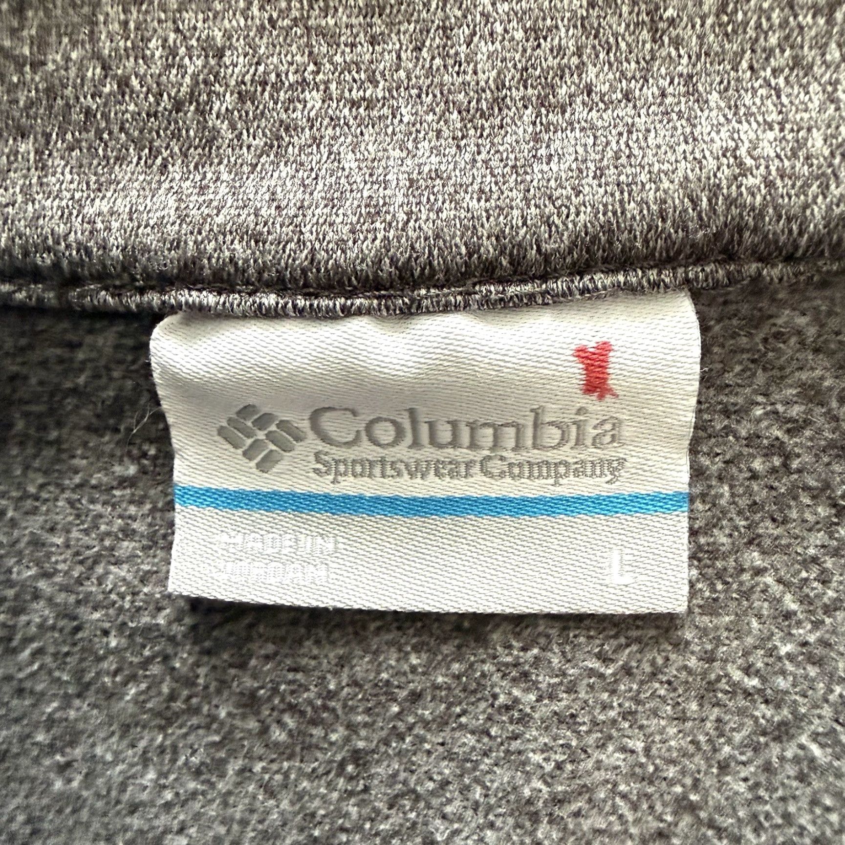 Vintage Columbia 1/4 Zip Pullover Sweatshirt Mens Large Gray Pine Ridge Fleece XM6279 Size US L / EU 52-54 / 3 - 2 Thumbnail