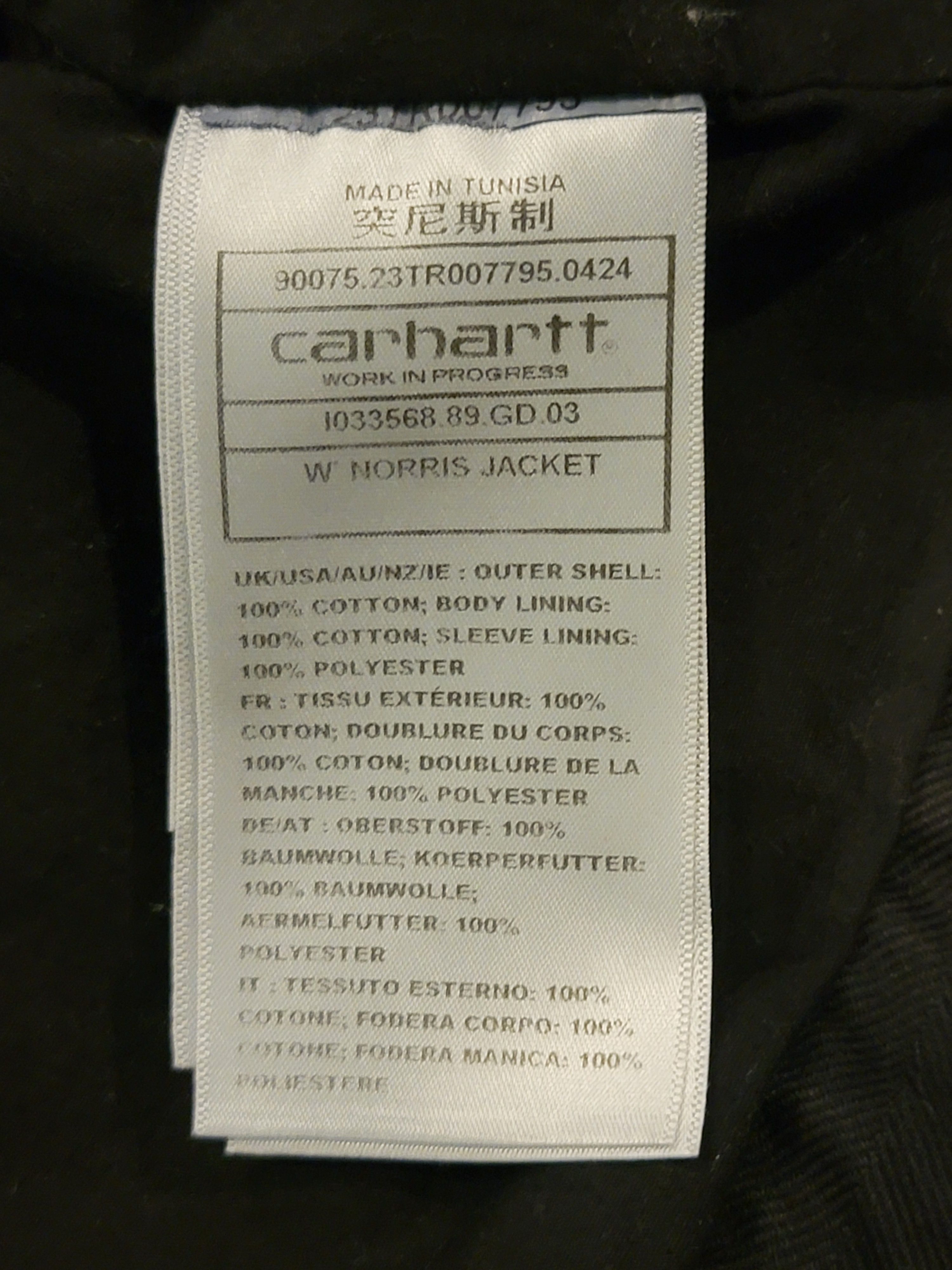Carhartt Wip Norris Jacket Size S / US 4 / IT 40 - 4 Thumbnail