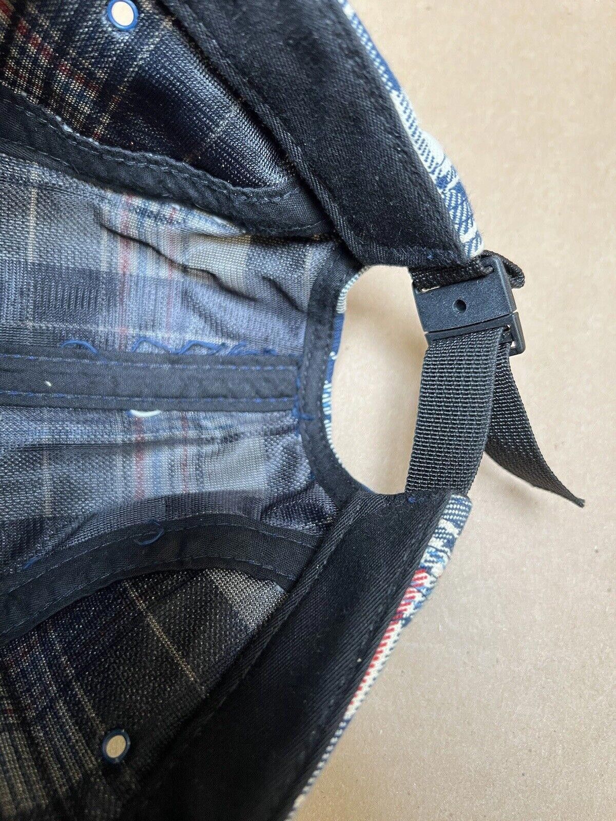 Supreme SS10 Supreme Bum Plaid 5 Panel Camp Cap Hat Navy 2010 Size ONE SIZE - 5 Thumbnail