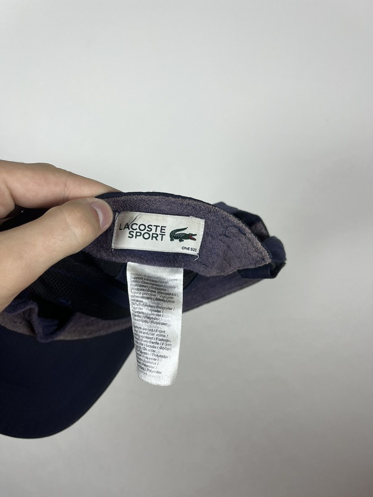 Lacoste Lacoste Cap Hat 6 Panels Streetwear Size ONE SIZE - 7 Thumbnail
