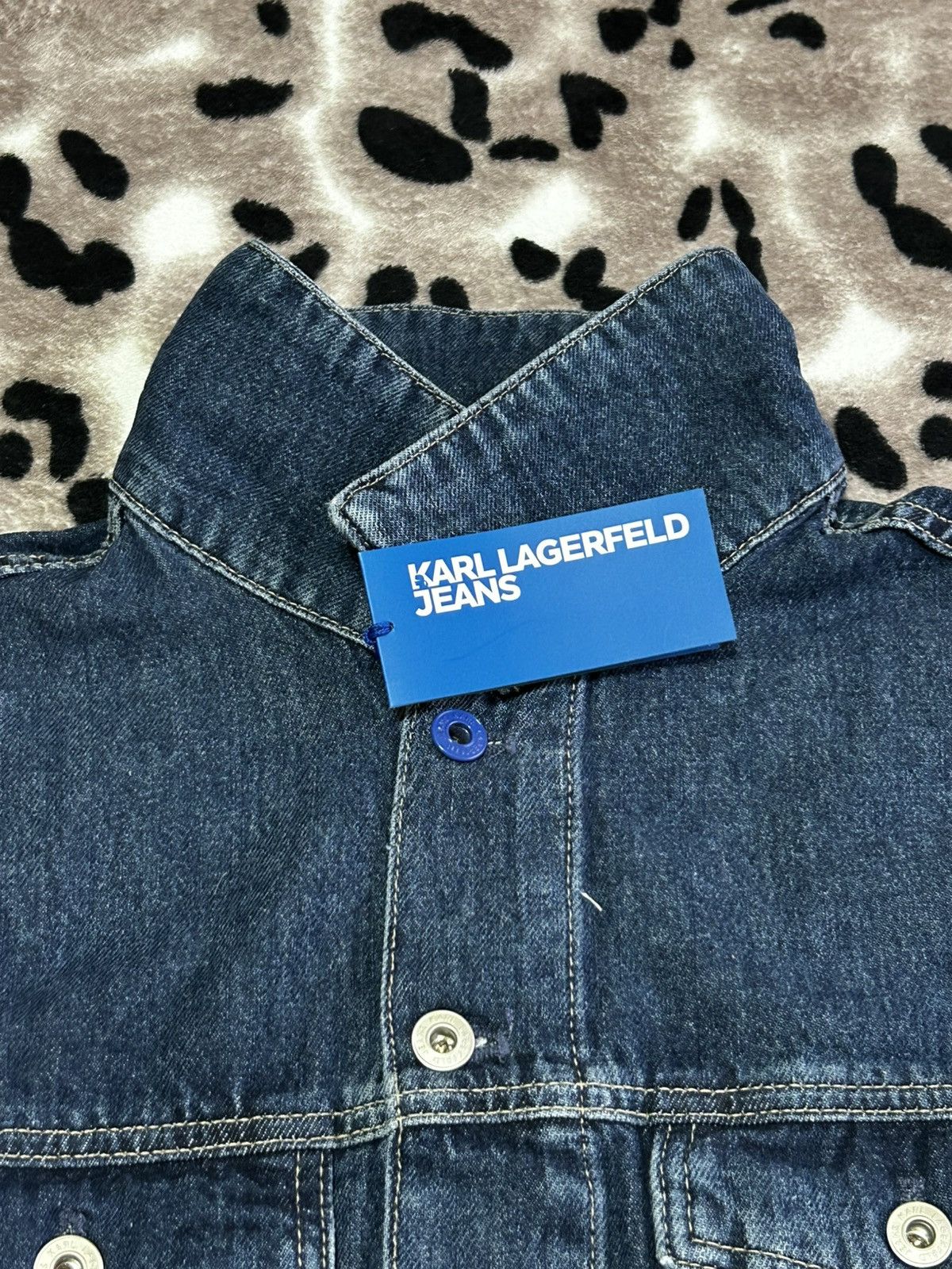 Karl Lagerfeld Authentic Karl Lagerfeld Jeans Denim Jacket Size US M / EU 48-50 / 2 - 18 Thumbnail