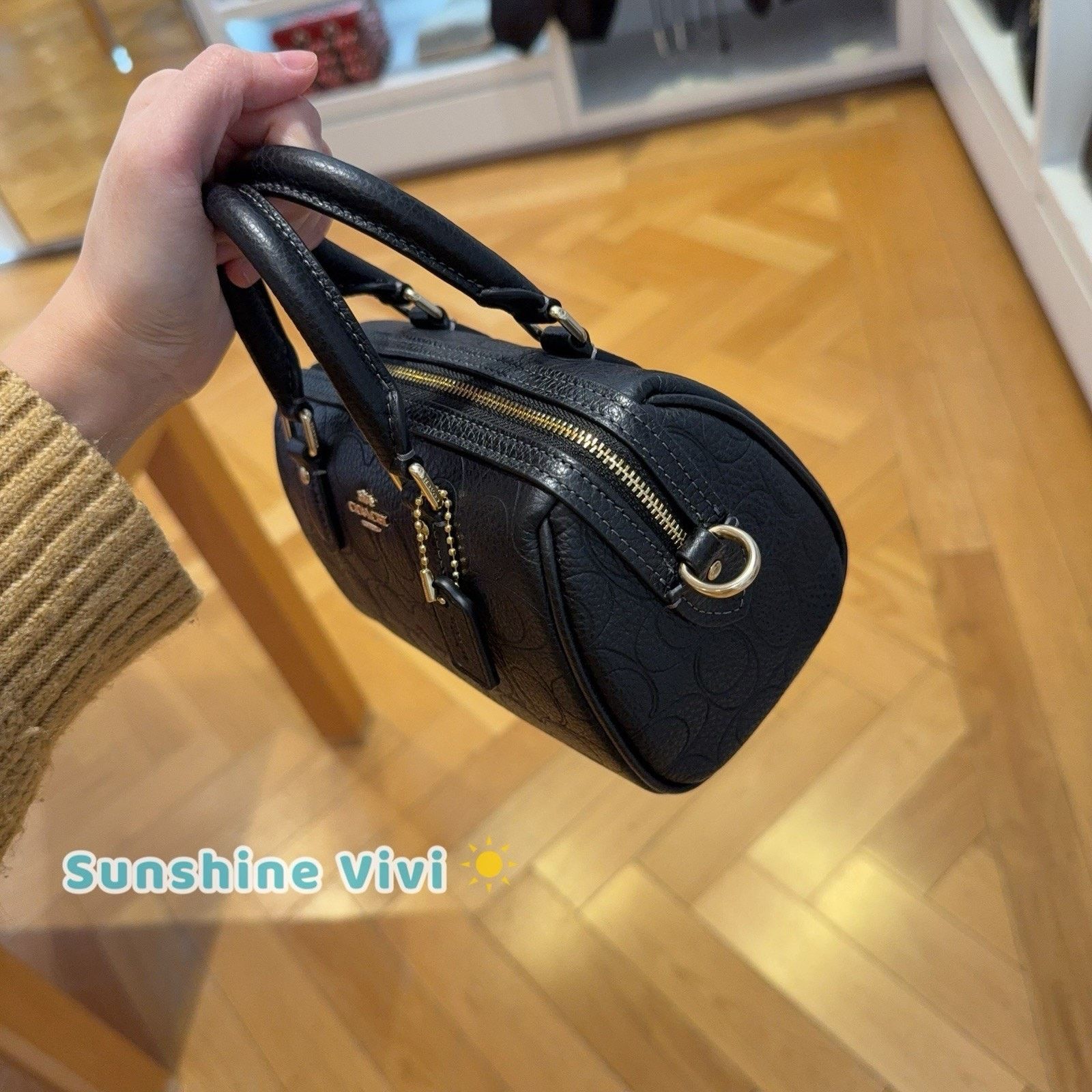Coach NWT Coach Mini Rowan Crossbody Bag CCF28 leather/Black Size ONE SIZE - 2 Thumbnail