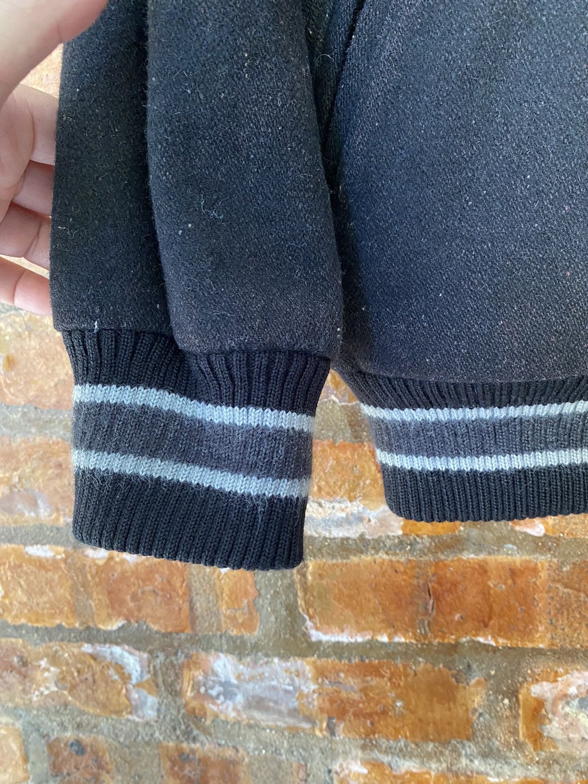 Japanese Brand 2000s Number Nine Breath “Invisible “ Metalica wool nomber Size US M / EU 48-50 / 2 - 6 Thumbnail