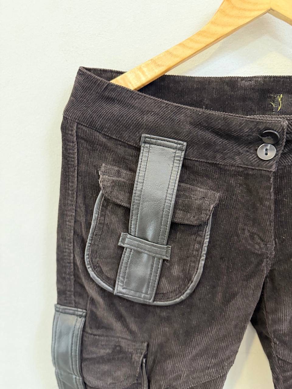 Vintage Vintage cargo 3/4 just cavalli pockets shorts Size 29" - 4 Thumbnail
