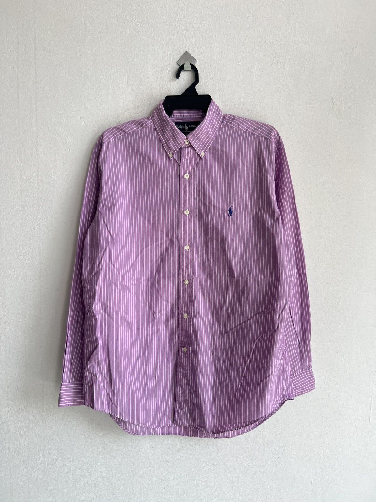 Polo Ralph Lauren Polo Ralph Lauren Classic Fit Yarmouth Striped Oxford Shirt Size US L / EU 52-54 / 3 - 2 Thumbnail