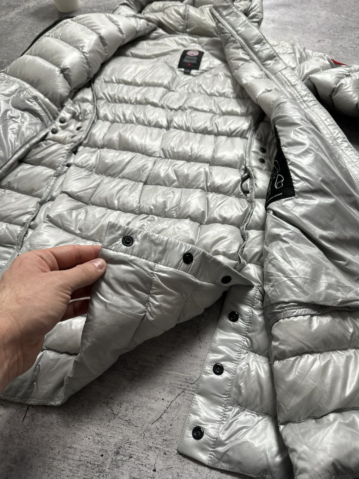 Canada Goose Canada Goose Cypress Packable Hype Y2K Hooded Down Jacket Size L / US 10 / IT 46 - 8 Thumbnail