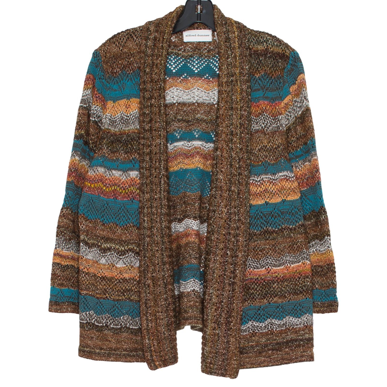 Other Cardigan Sweater Open Front Southwestern Boho Stripe Cozy XL Size XL / US 12-14 / IT 48-50 - 1 Thumbnail