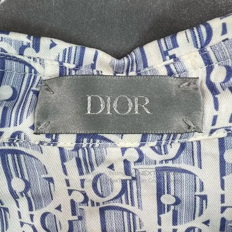 Dior Dior Blue Cotton Long Sleeve Shirt for Men . Size US M / EU 48-50 / 2 - 3 Thumbnail