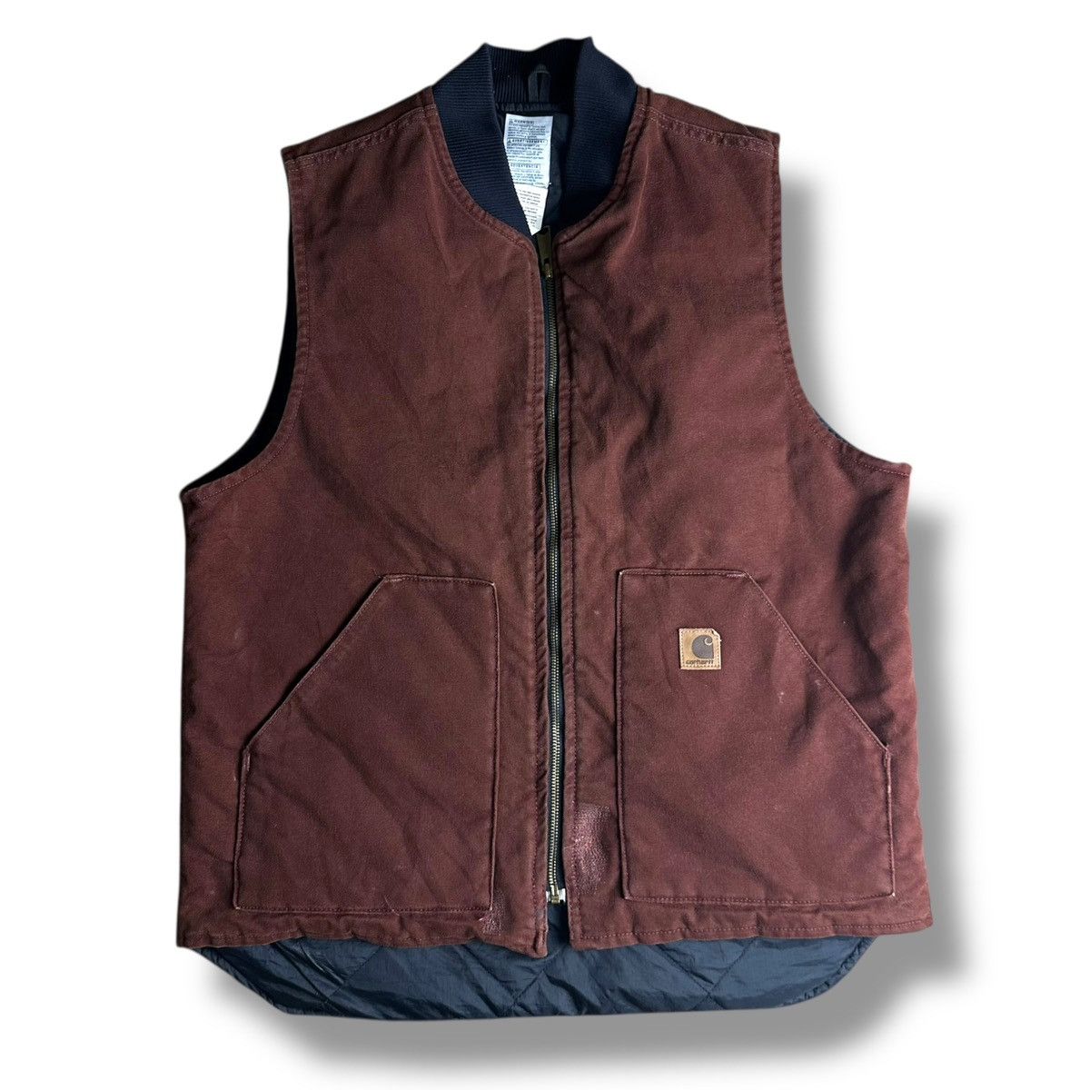 Carhartt VINTAGE CARHARTT VO2 CLY DISTRESSED VEST JACKET Size US L / EU 52-54 / 3 - 1 Thumbnail