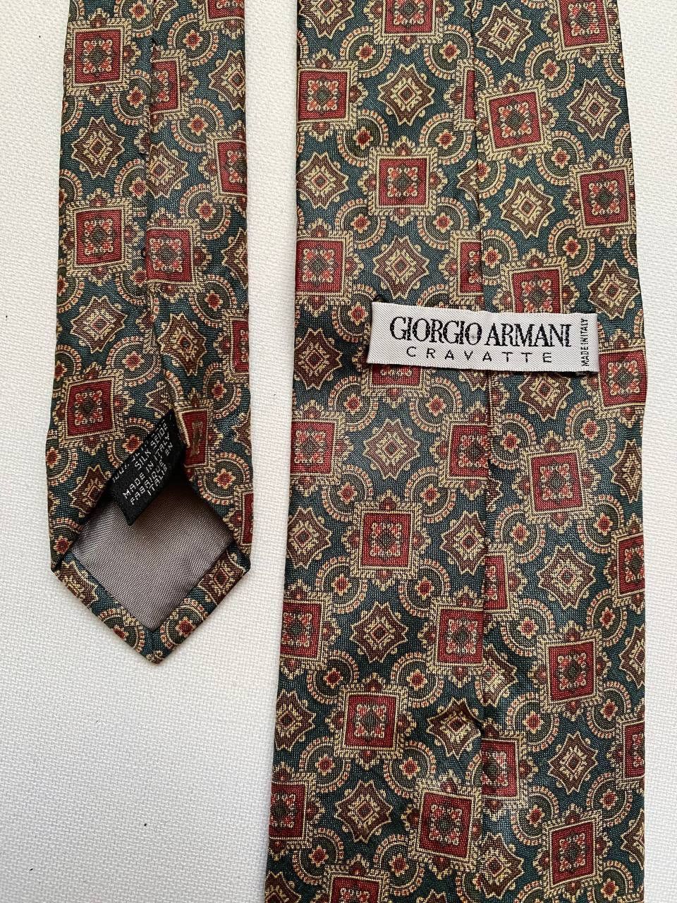 Giorgio Armani Vintage 90s Giorgio Armani Cravatte Silk Tie Size ONE SIZE - 2 Thumbnail