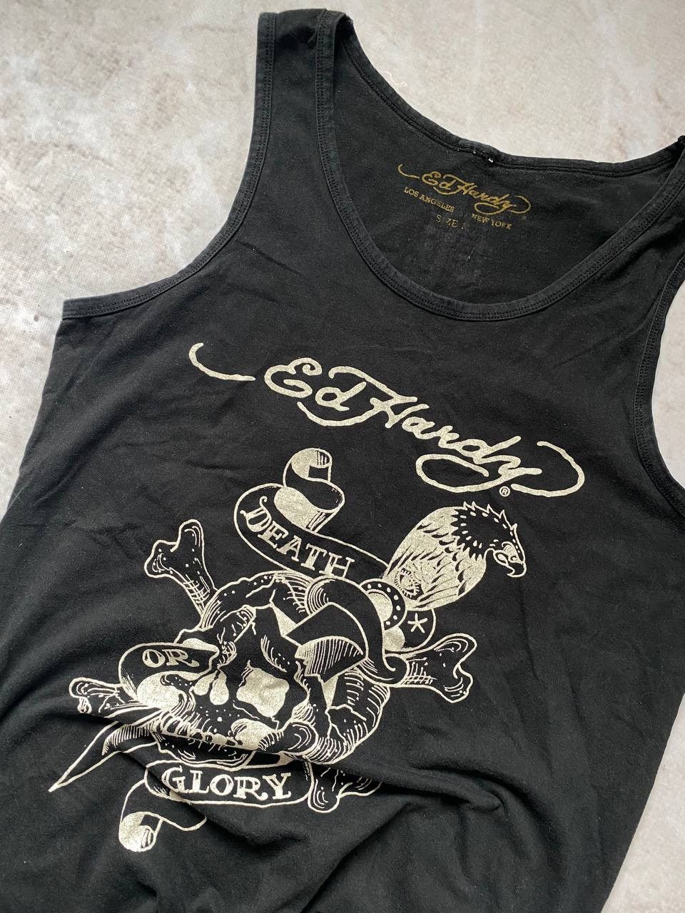 Ed Hardy × Vintage Vintage Ed Hardy Y2K Tank Tee Size US M / EU 48-50 / 2 - 3 Thumbnail